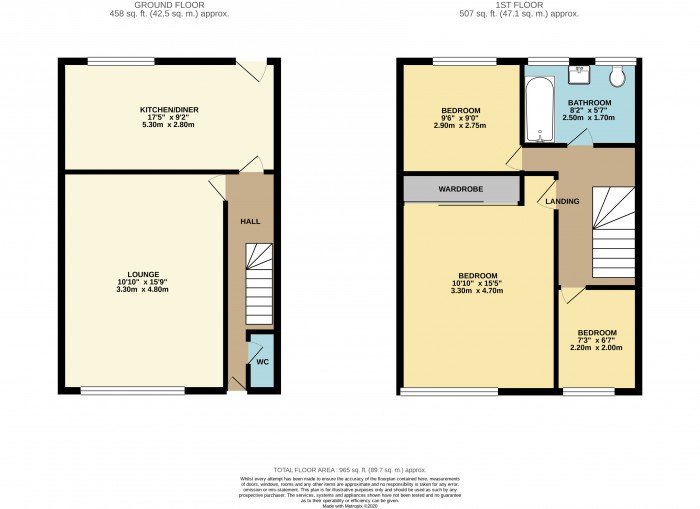 Floorplans For Grove Road, Wirral