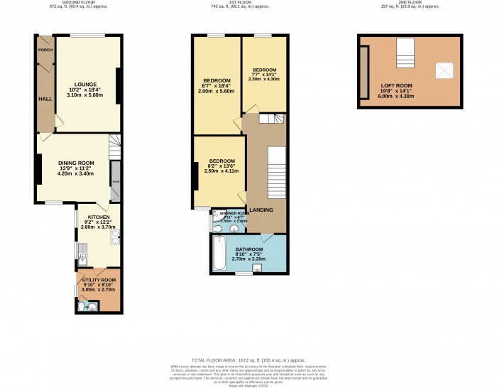 Floorplans For Grove Road, Wirral