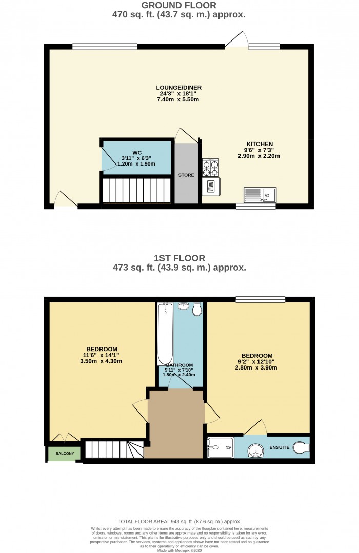 Floorplans For Fountain Street, Birkenhead