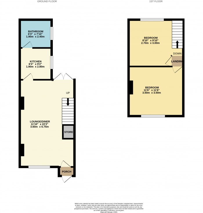 Floorplans For Lake Place, Wirral