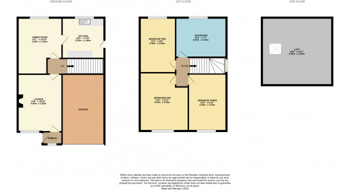 Floorplans For Osborne Road, Prenton, Wirral