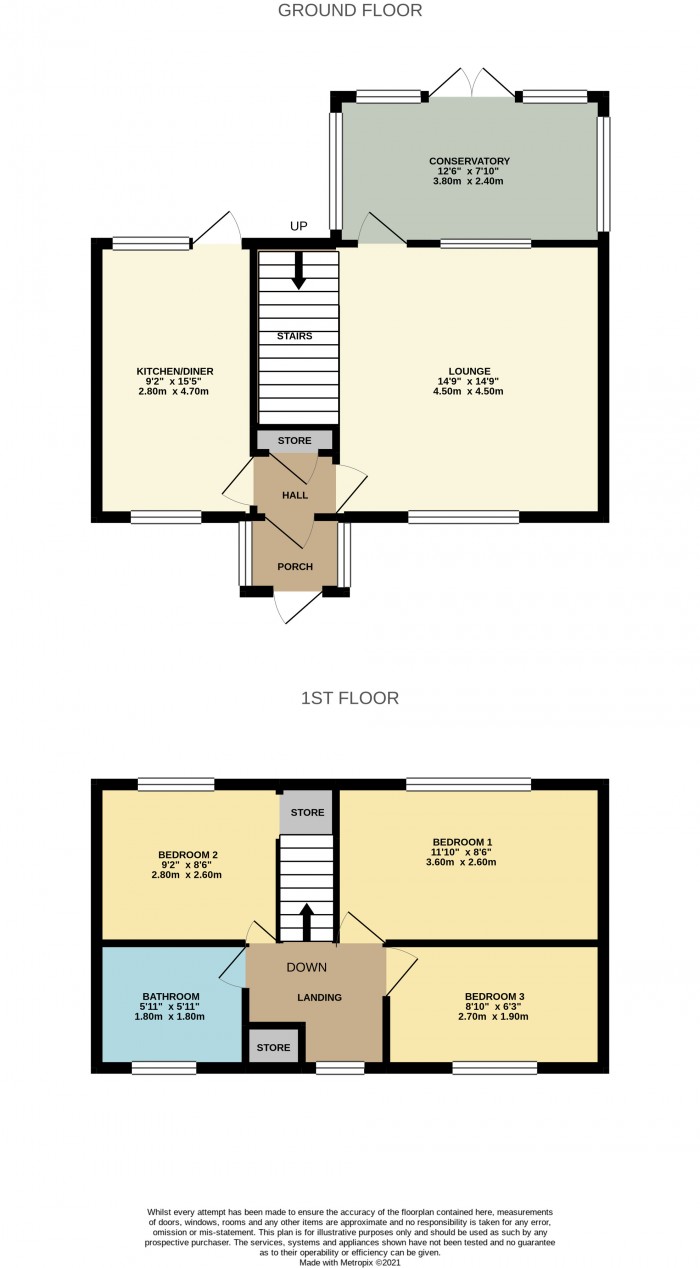 Floorplans For Beauworth Avenue, Greasby, Wirral