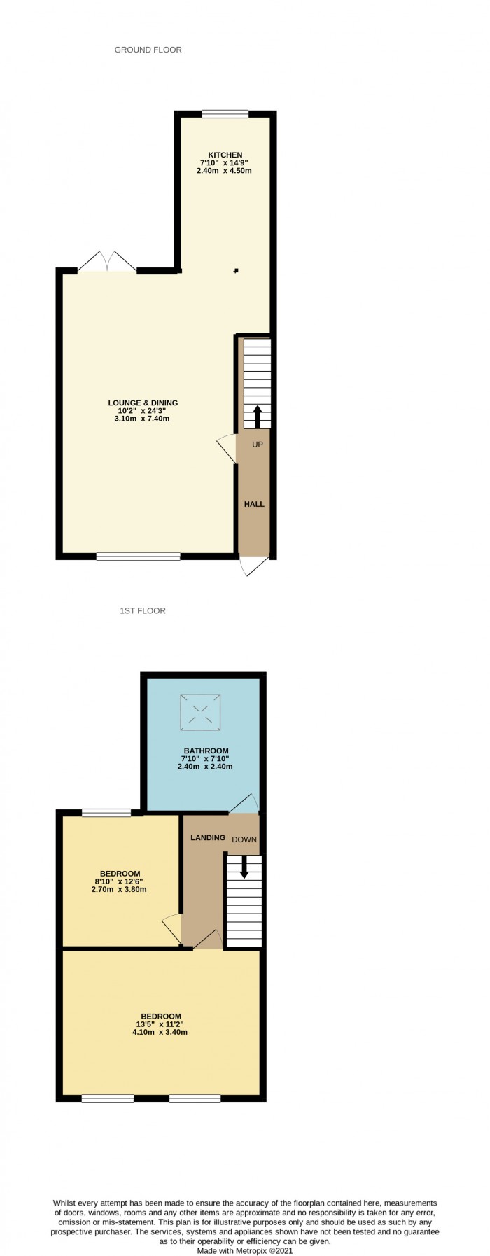 Floorplans For Sutton Road, Wallasey